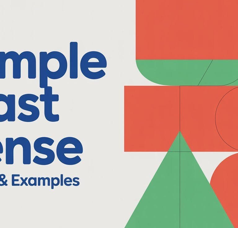 Simple Past Tense Rules
