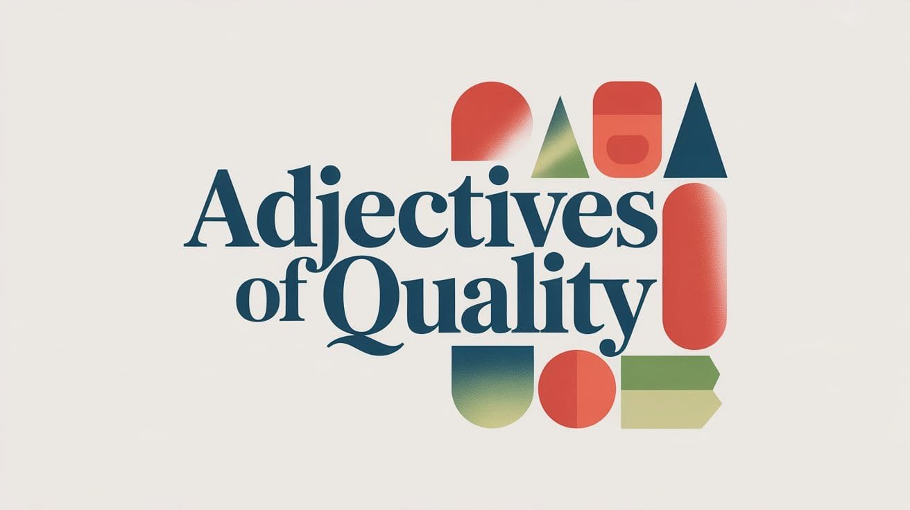 Adjectives of Quality in English Grammar