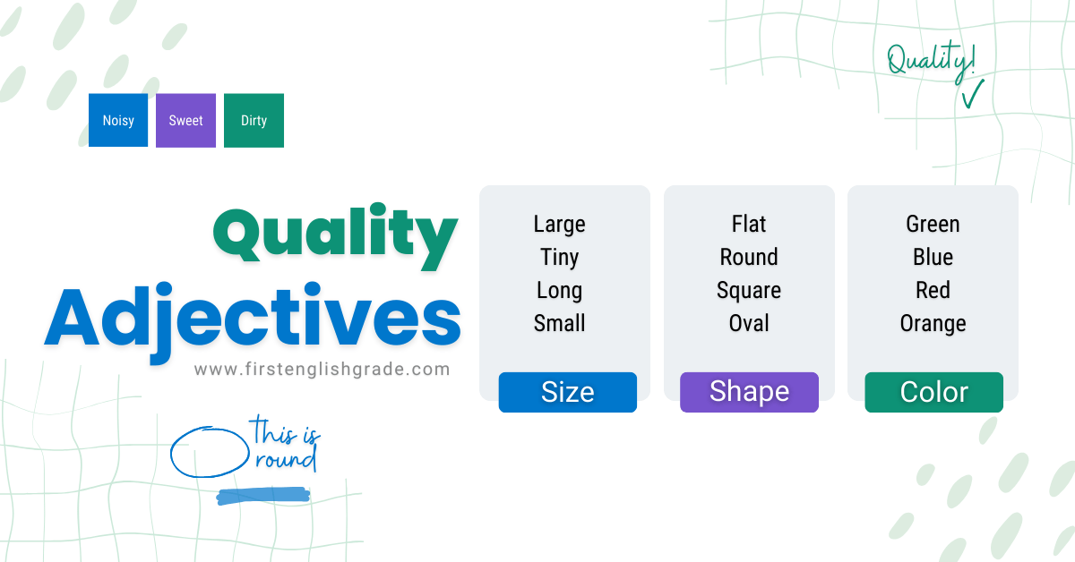 Adjectives of Quality in English