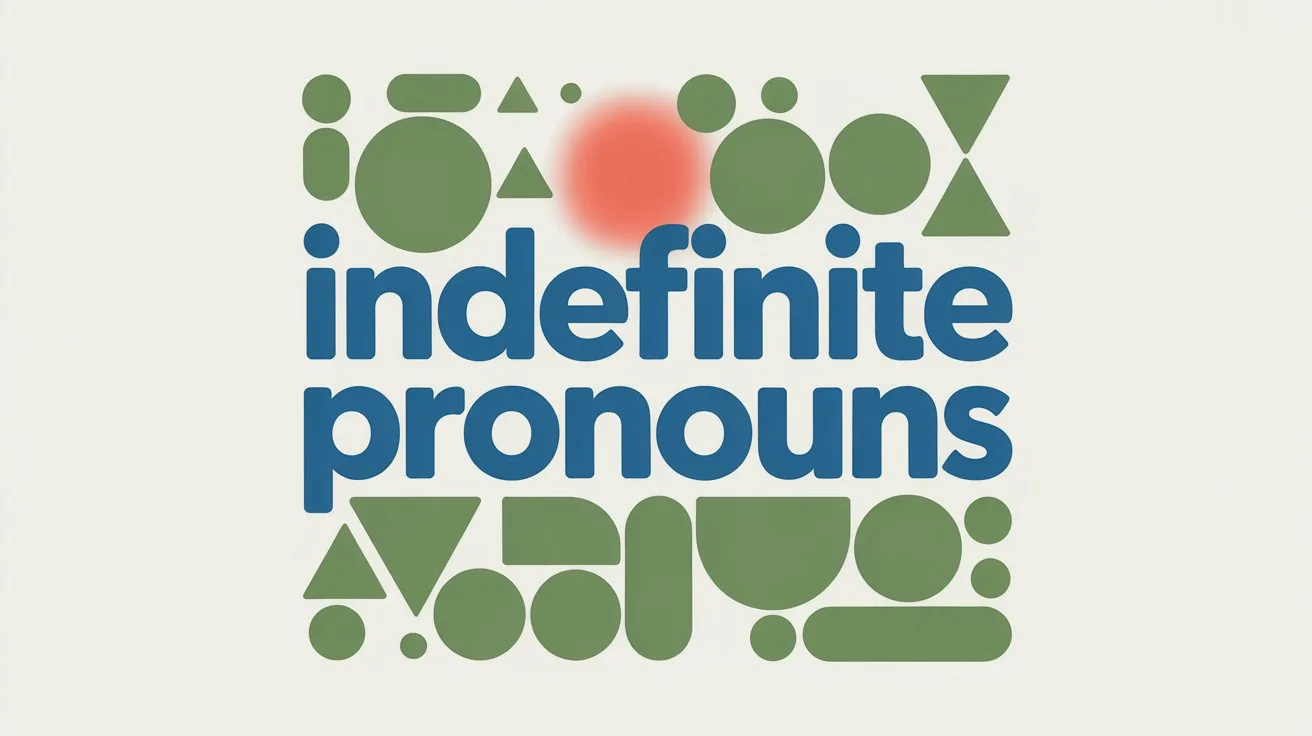 Indefinite Pronouns Definition