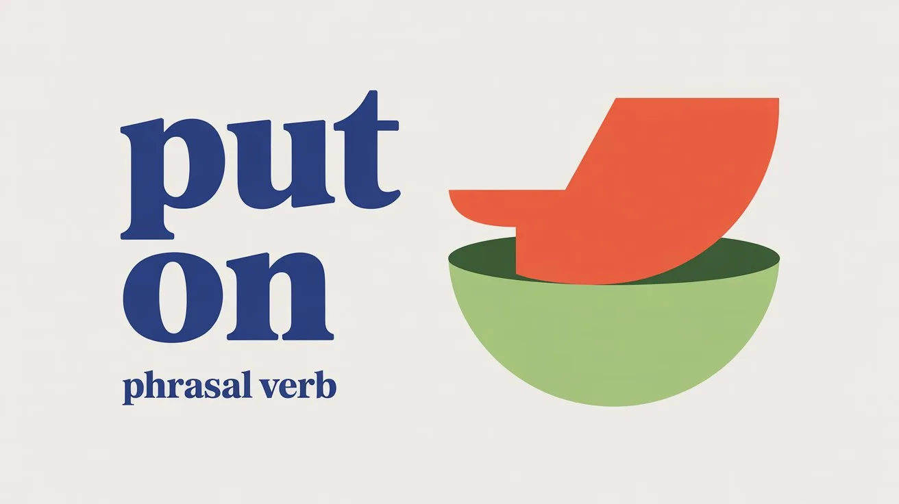 Put On Phrasal Verb