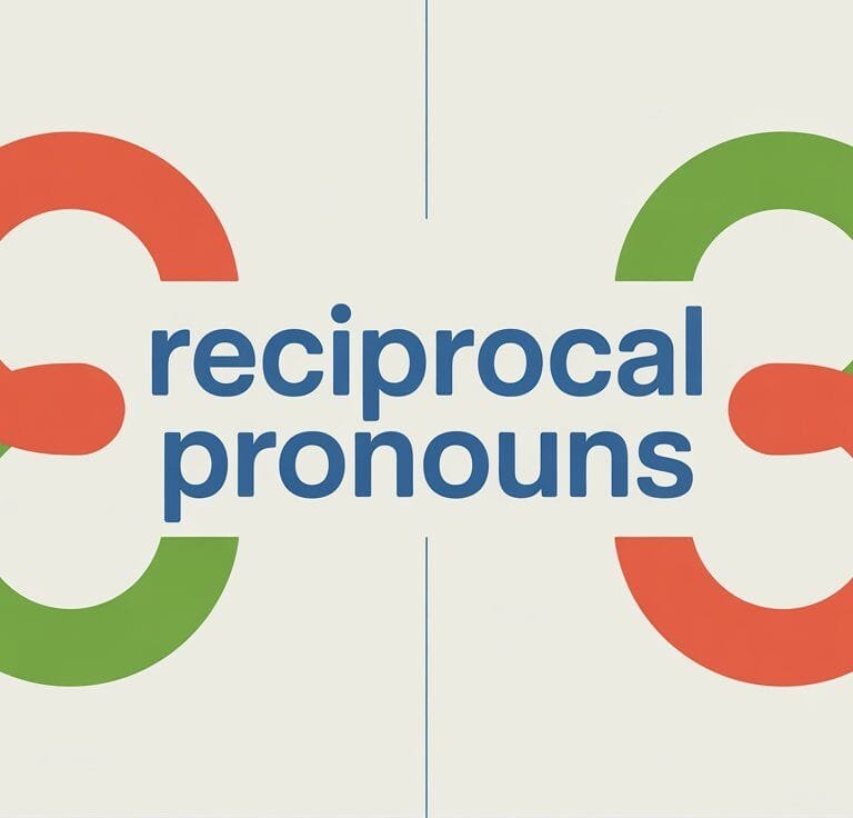 Reciprocal Pronouns in English
