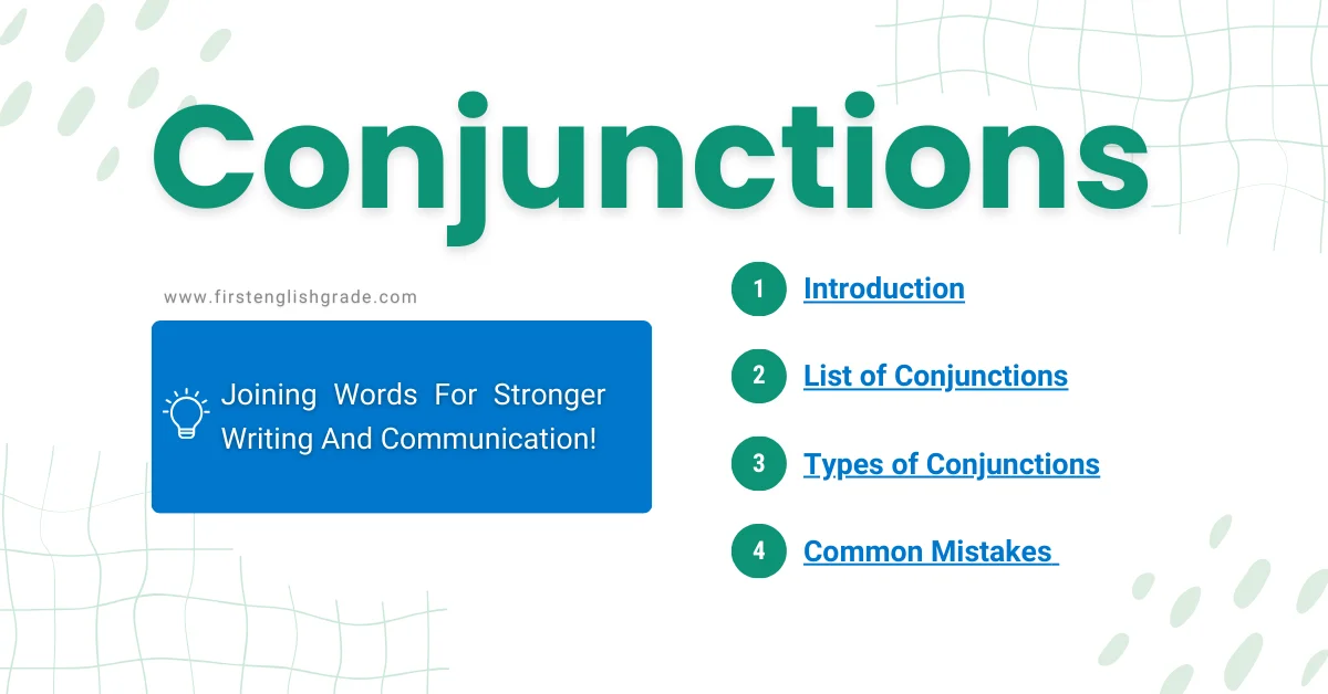 What Are Conjunctions in English