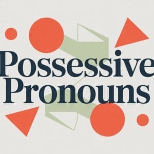 What are Possessive Pronouns