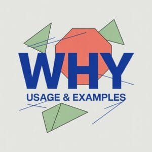 Why Questions Examples