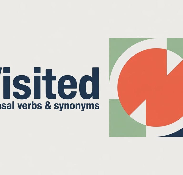 Phrasal Verbs and Synonyms for Visited