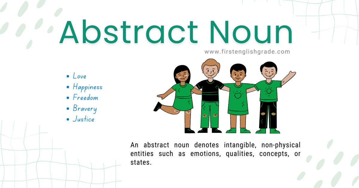 Abstract Noun Definition And Examples