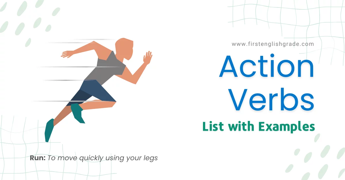 Action Verbs List in English