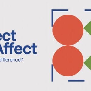 Effect vs Affect Difference