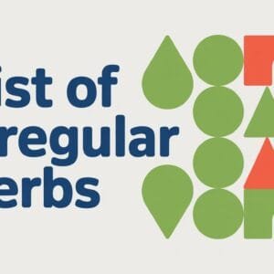 Irregular Verbs List
