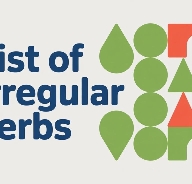 Irregular Verbs List