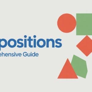 Prepositions in English