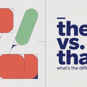 Then vs Than Difference