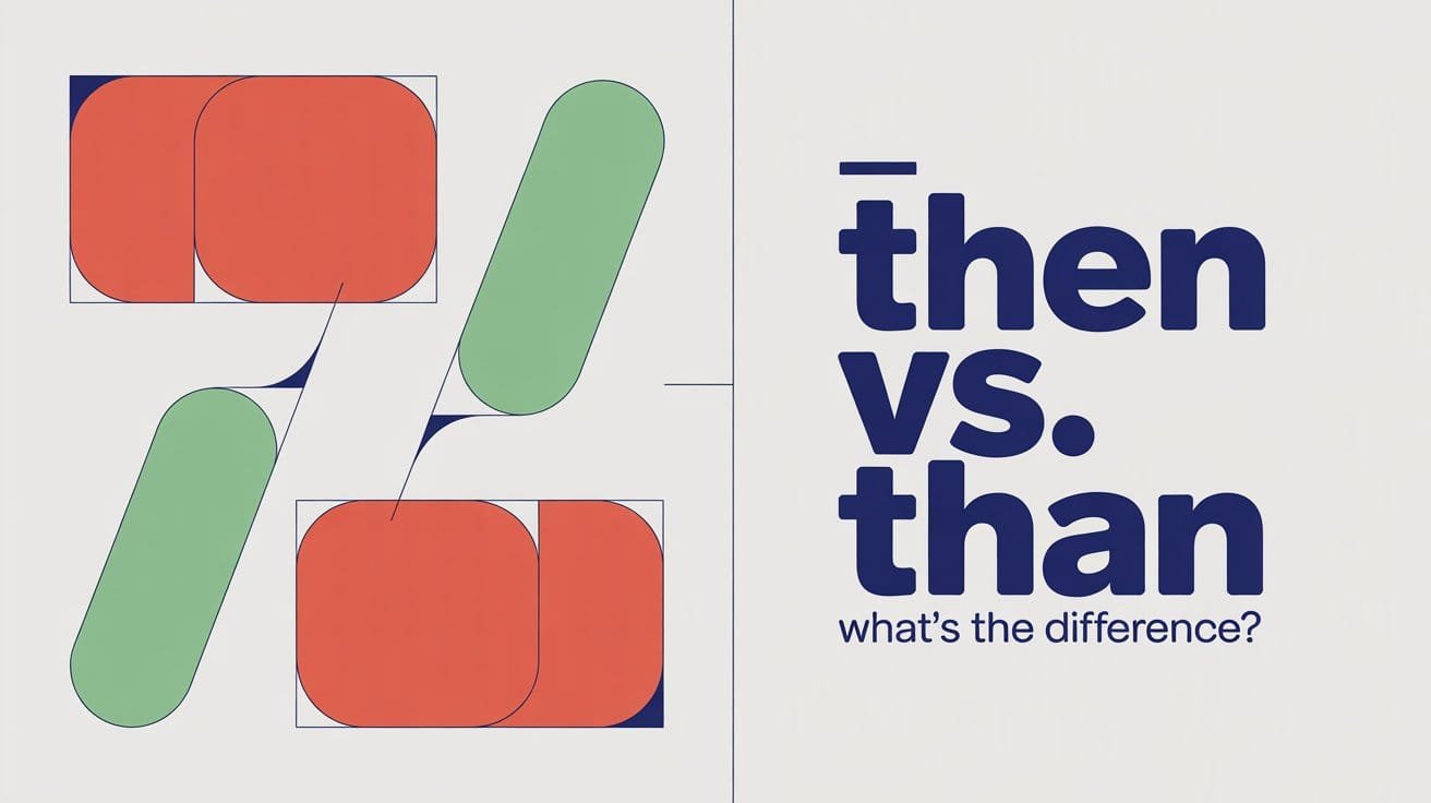 Then vs Than Difference