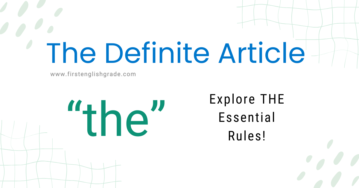 The Definite Article THE