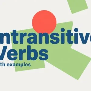 Intransitive Verbs List