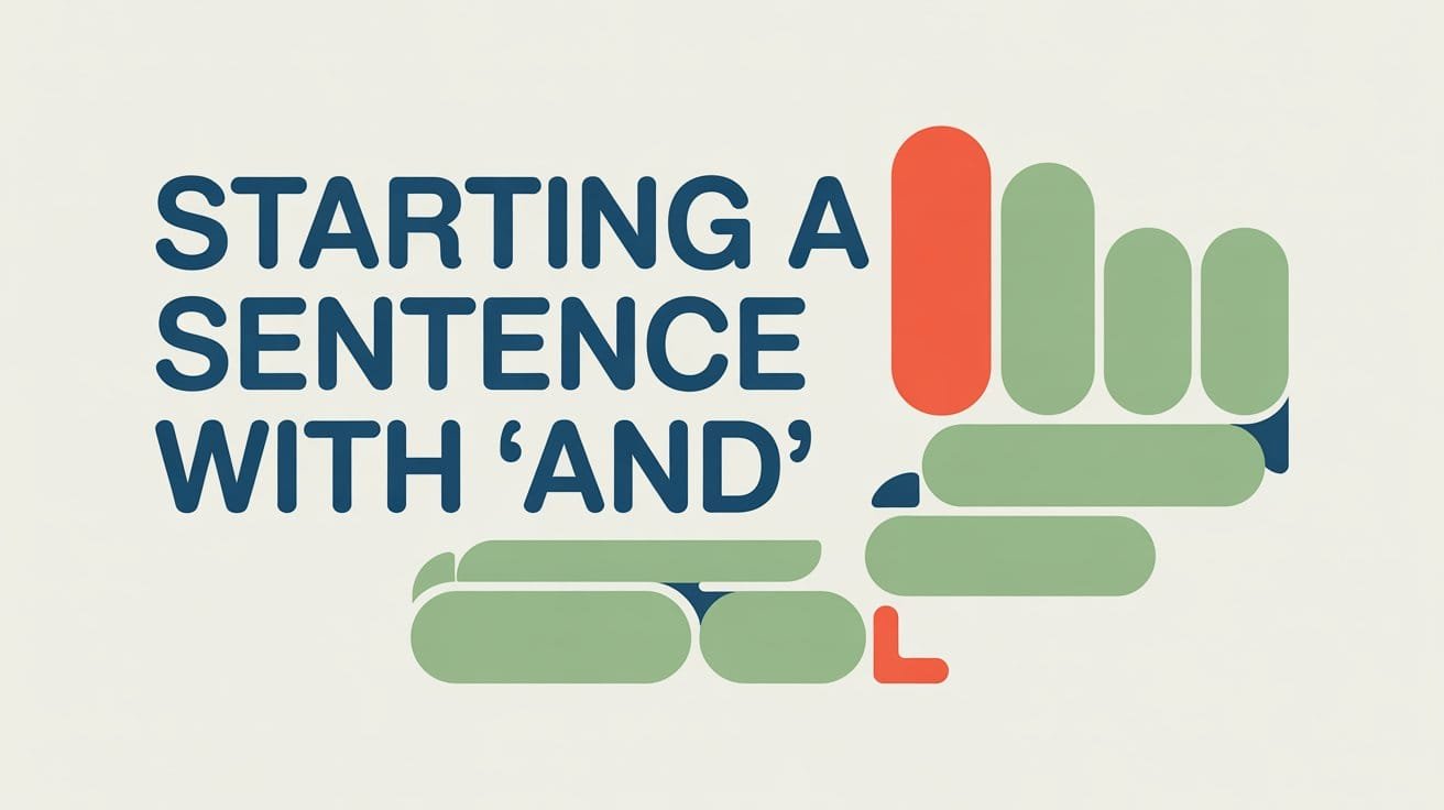 Starting a Sentence with And