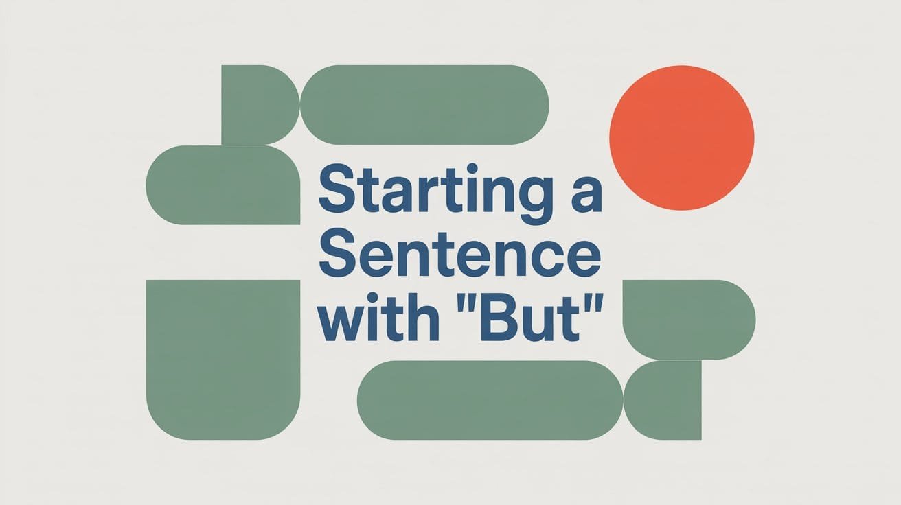 Can You Start a Sentence with But