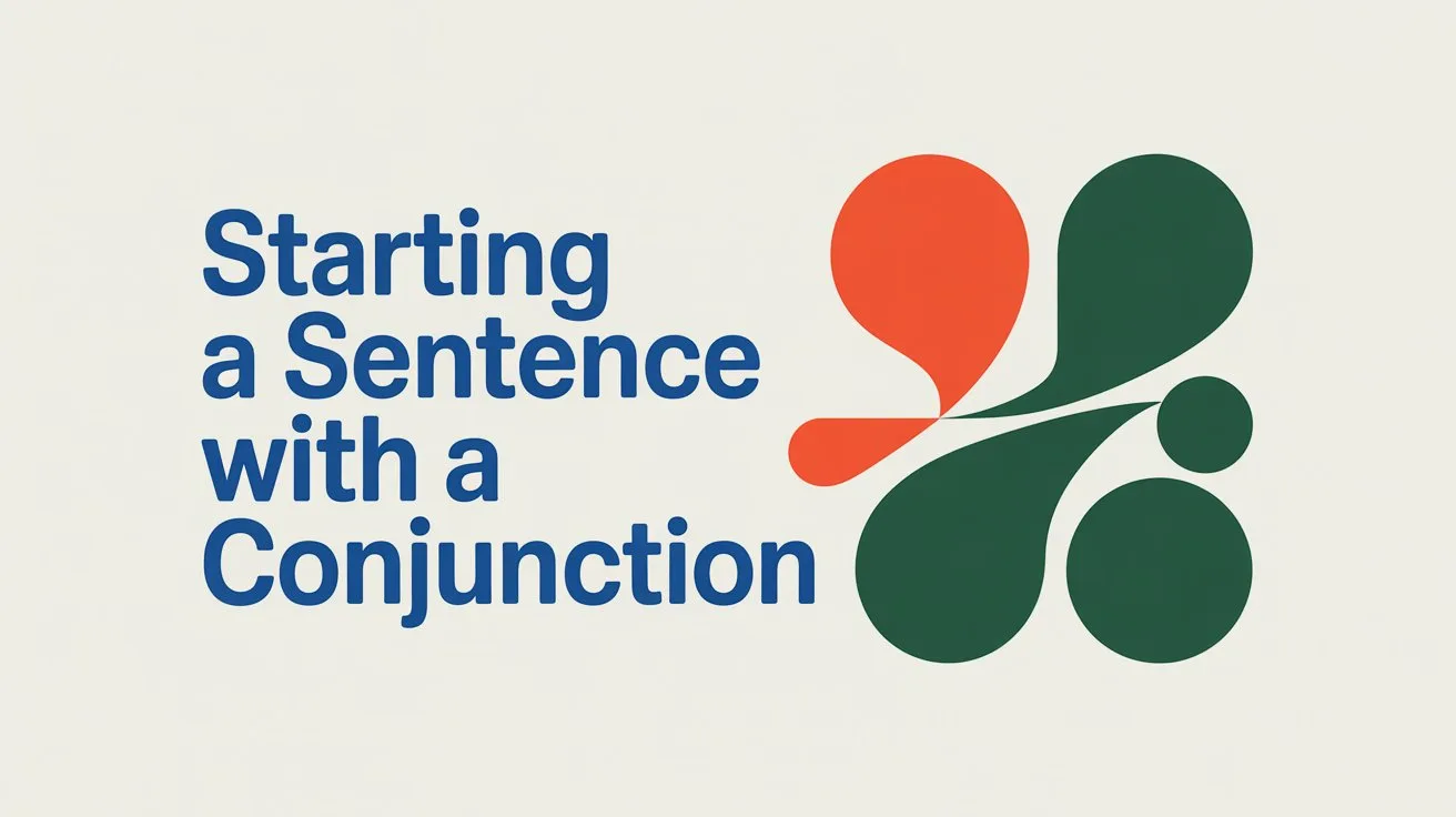Can You Start a Sentence with a Conjunction