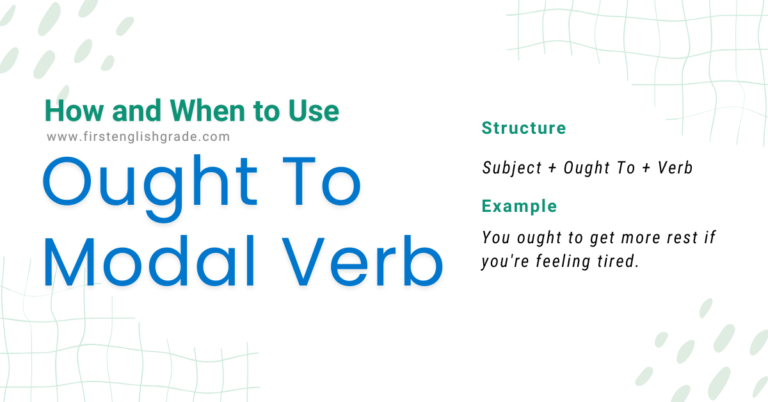 How To Use 'Ought To': Meaning, Examples, And Usage | Easy Guide