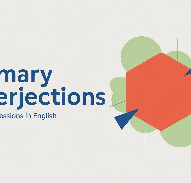 Primary Interjections in English