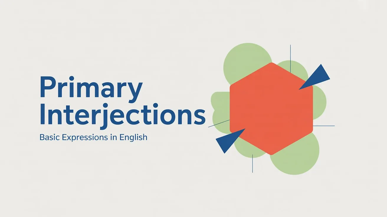 Primary Interjections in English