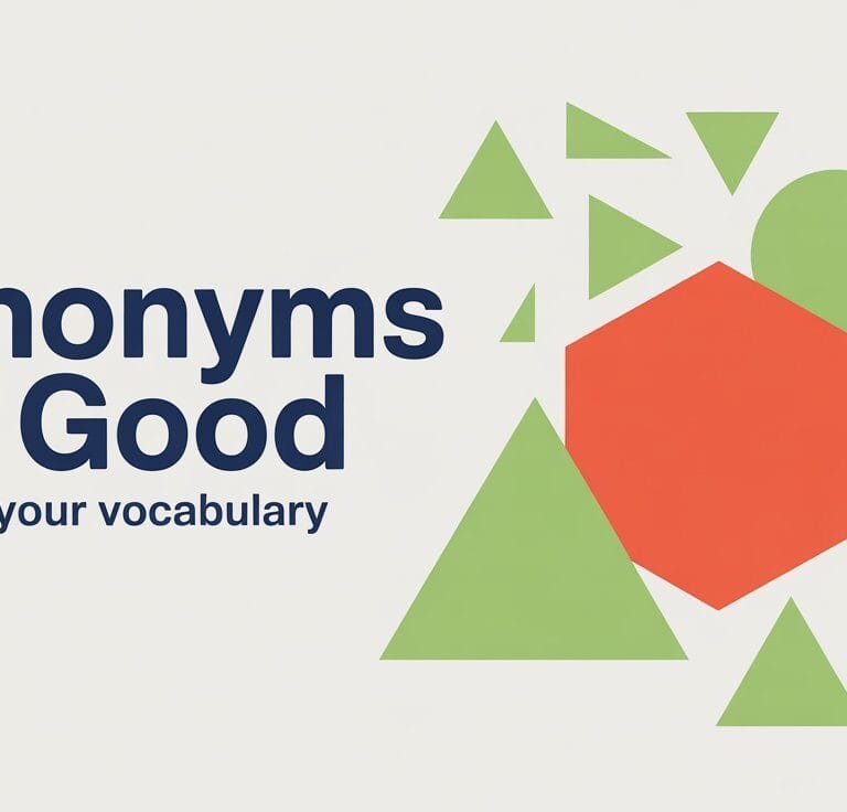 Synonyms for Good