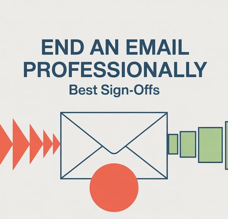 How to End an Email Professionally