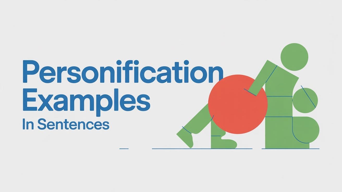 Personification Examples in Sentences