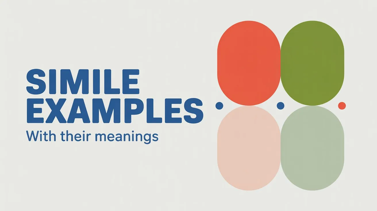 Simile Examples