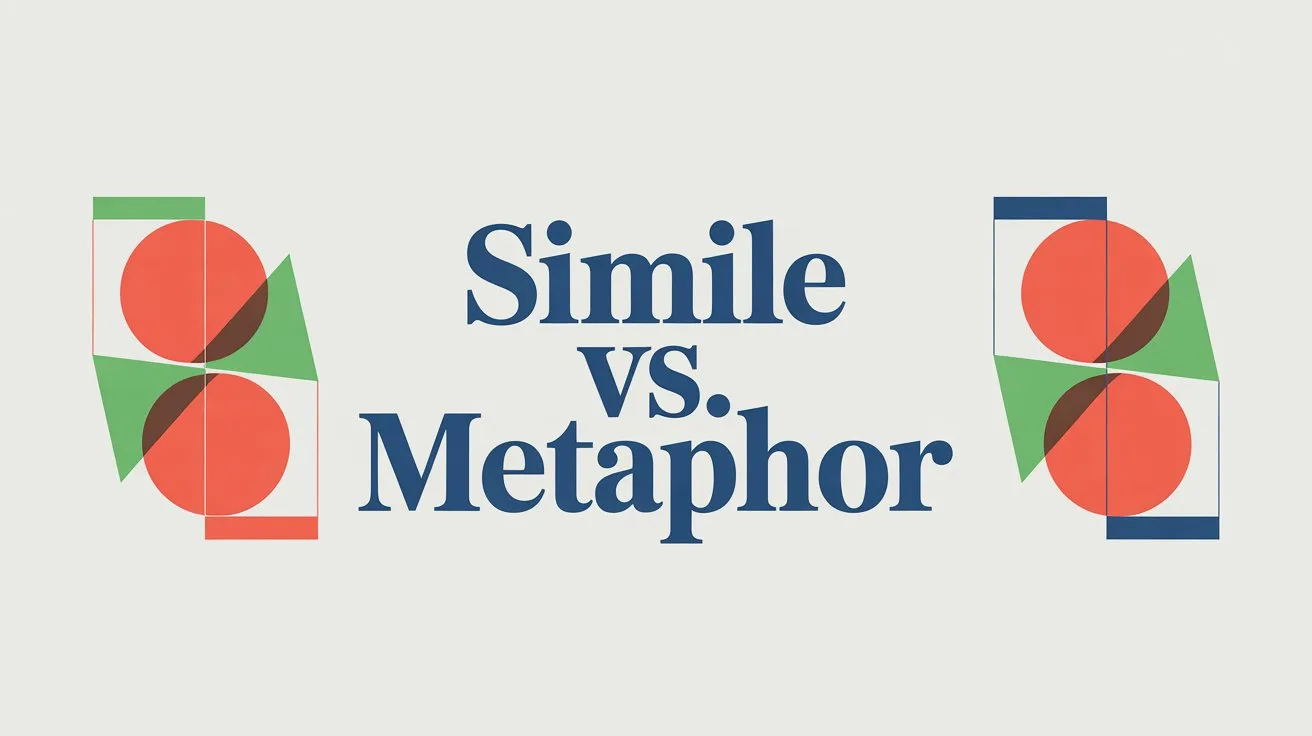 Simile vs. Metaphor