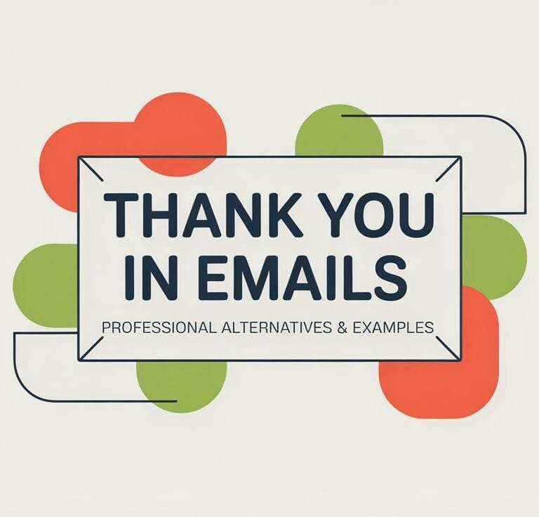 Better Ways to Say Thank You in Emails