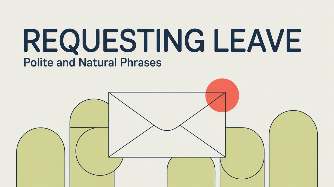 Requesting Leave in English