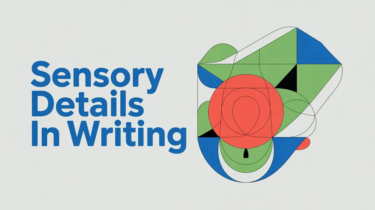 Sensory Details Descriptive Writing