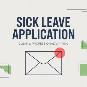 Sick Leave Application