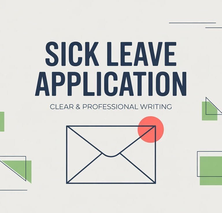 Sick Leave Application