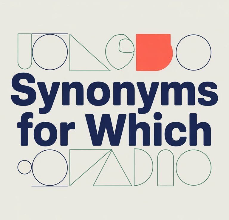 Synonyms for Which with Examples