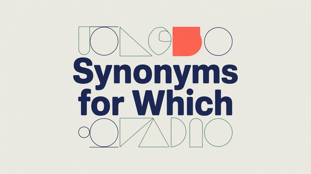Synonyms for Which with Examples