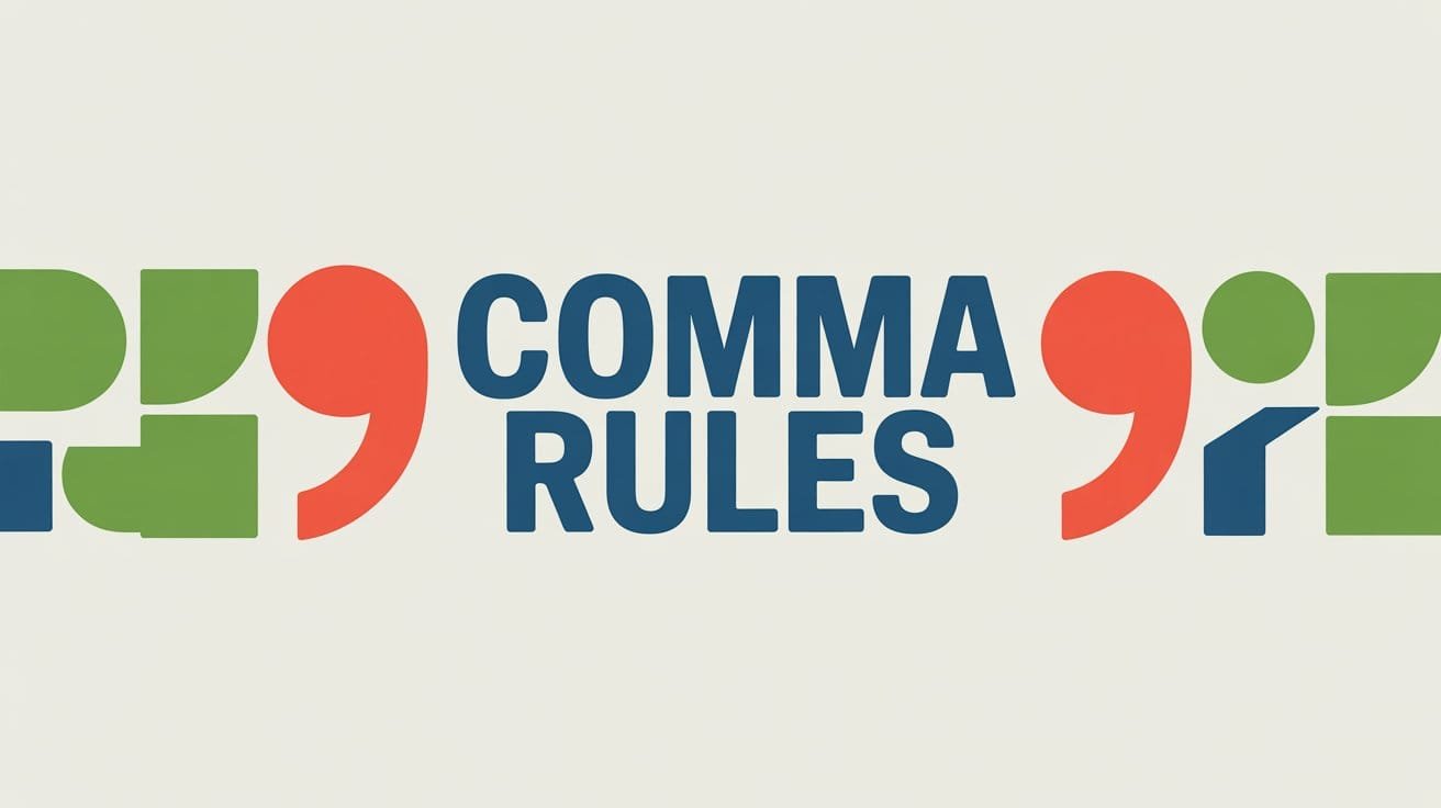 Comma Rules in English Grammar