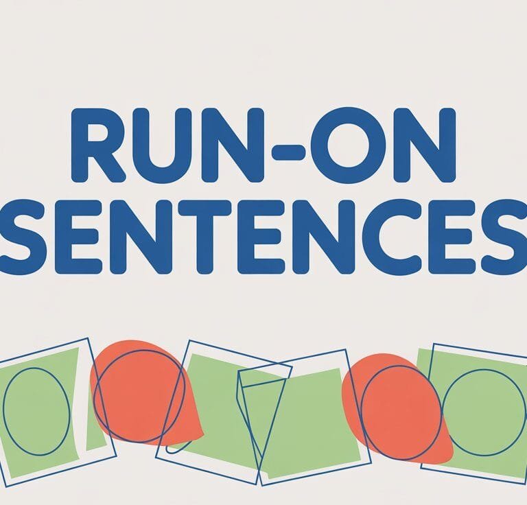 Run-on Sentences