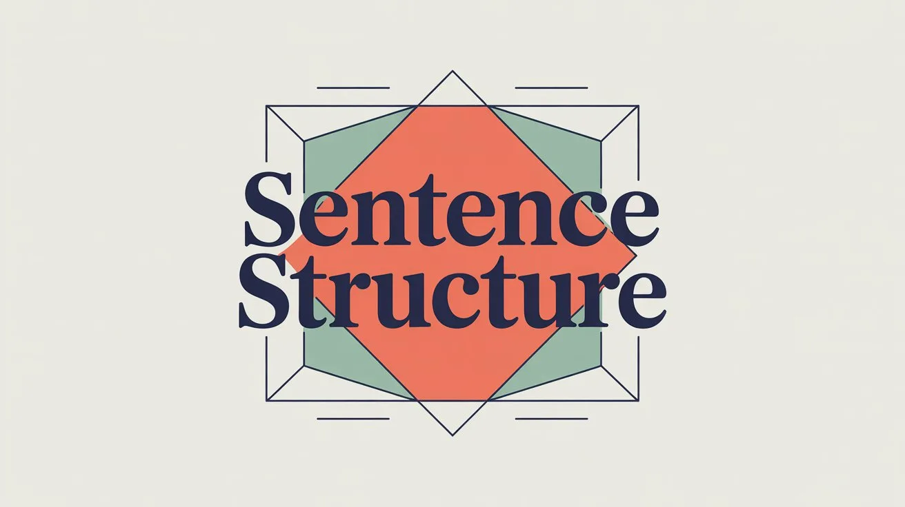 Sentence Structure in English