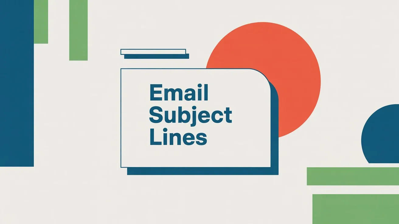 Subject Line of the Email