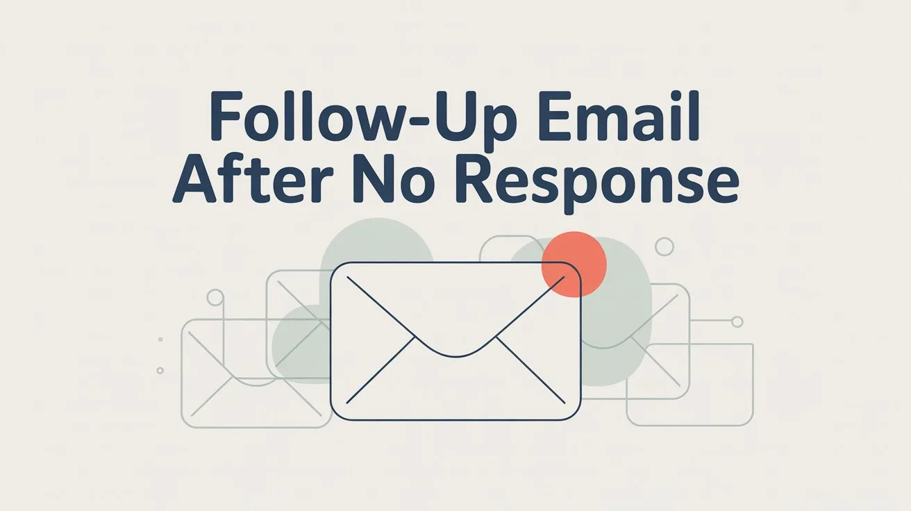 Follow-Up Email After No Response