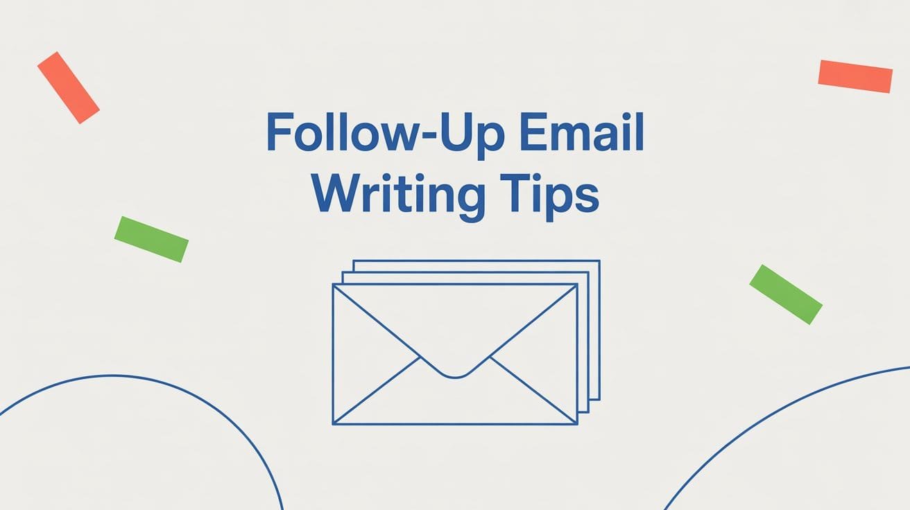 Follow-Up Email Writing Tips