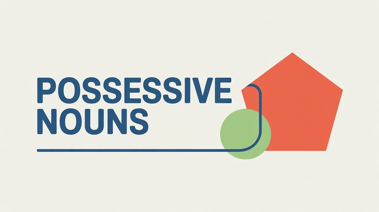 Possessive Nouns