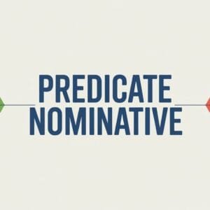 Predicate Nominative