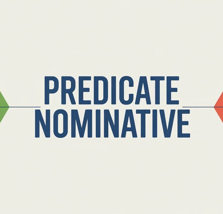 Predicate Nominative