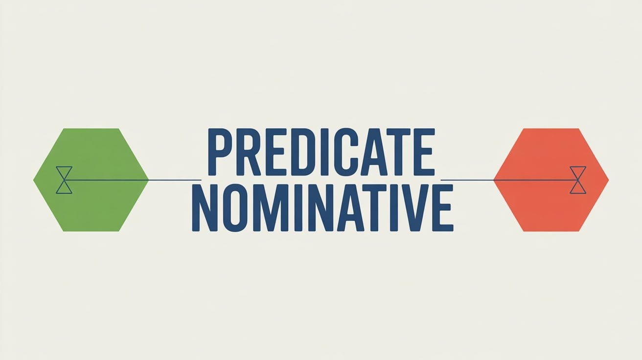 Predicate Nominative