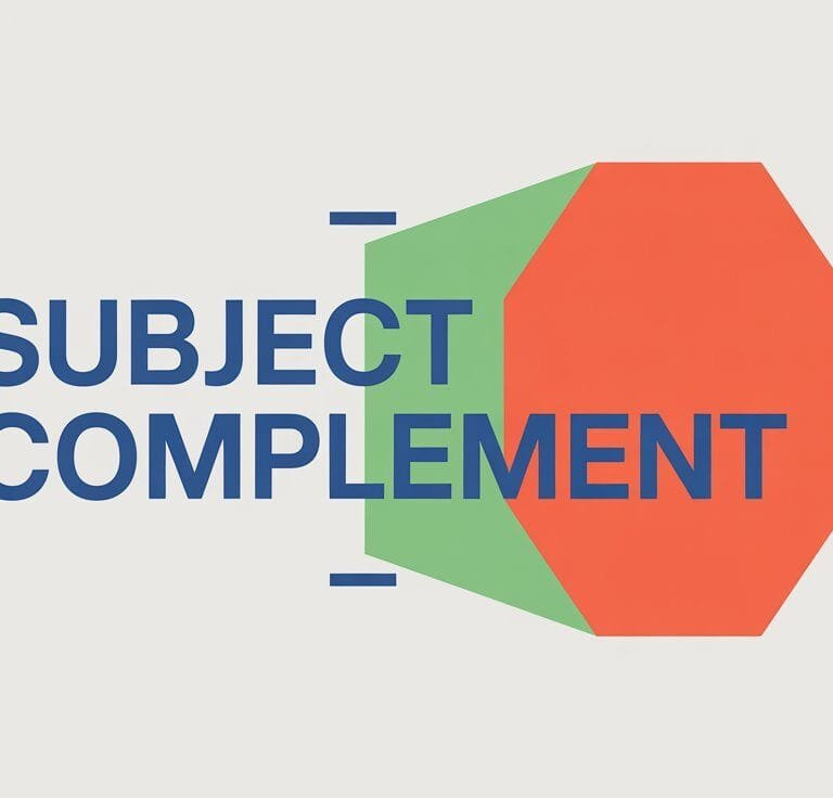 Subject Complement in English Grammar