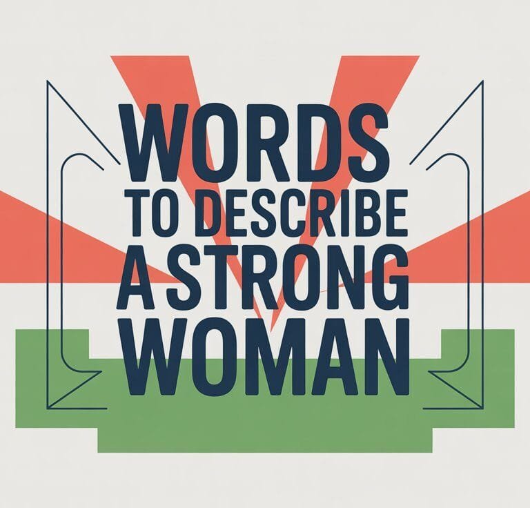 Words to Describe a Strong Woman